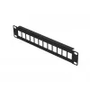 Patch panel Extralink 12-pordiline UTP 10-tolline metallkorpuses, must