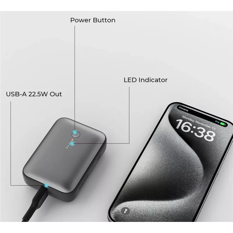 AUKEY 157000 power bank 10000 mAh Hall
