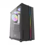 Darkflash DK151 LED arvuti korpus (must) + 3 RGB ventilaatorit
