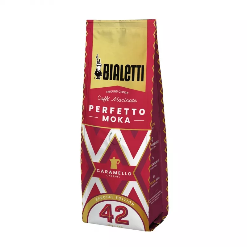 Bialetti Perfetto Moka Caramello jahvatatud kohv 250 g