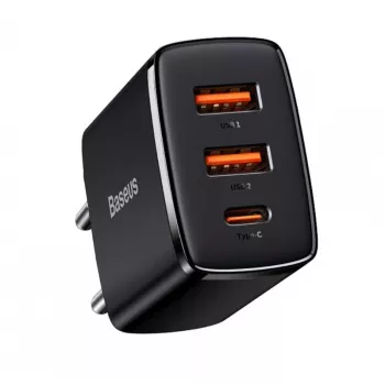Baseus 30W USB laadija QC PD3.0 Type C PD kiirlaadimine kiire telefonilaadija iPhone 17 16 15 14 13 12 Pro Max Xiaomi Samsung jaoks