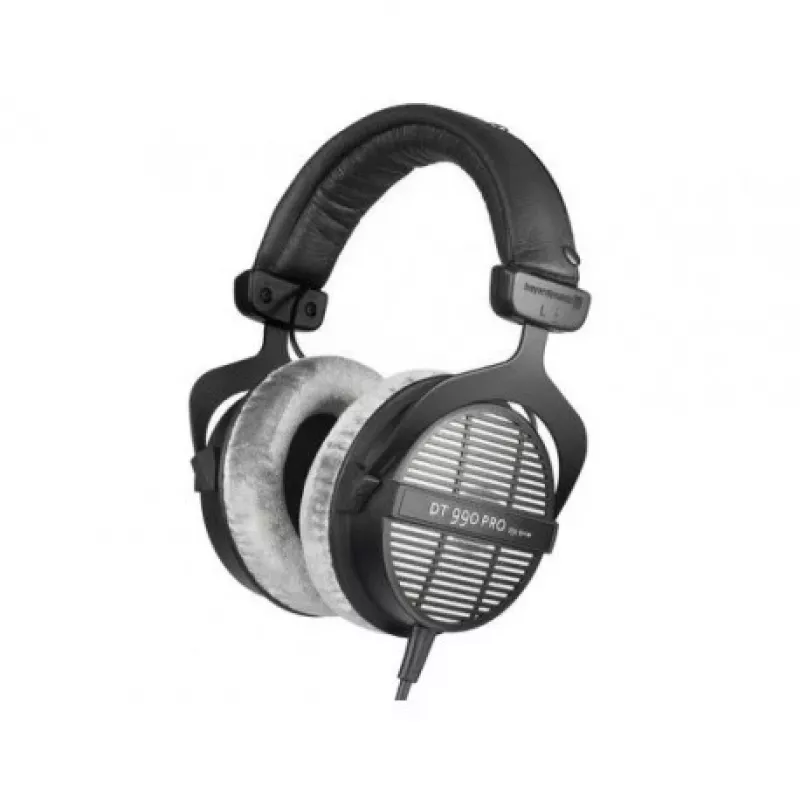 Stuudiokõrvaklapid Beyerdynamic DT 990 PRO 250 Ω — suletud, ümberkõrva, juhtmega, 3 m kaabel, 96 dB, 5–35 kHz