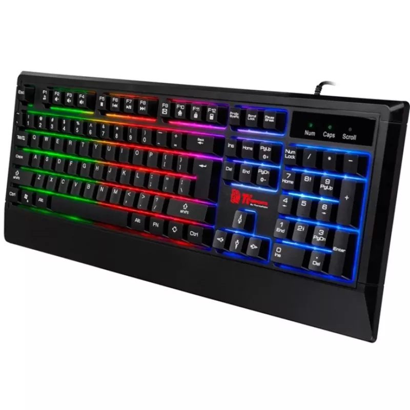 Tt eSPORTS Challenger Combo USB QWERTY Saksa Must (CM-CHC-WLXXPL-GR)