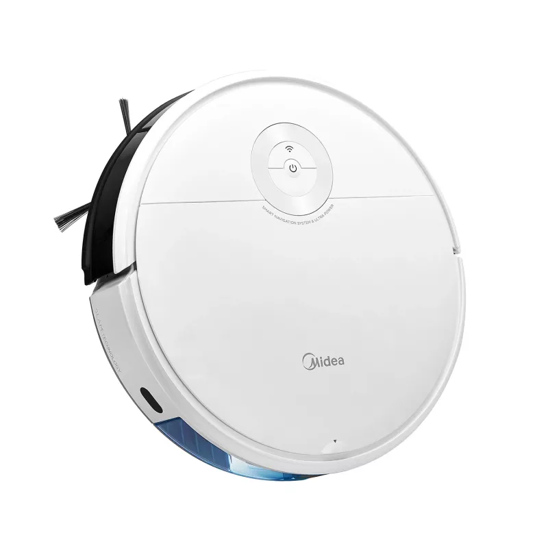 Midea | I5C | Robotic Tolmuimeja | Märg&Kuiv | Tööaeg (max) 120 min | Liitiumioon | 2600 mAh | Tolmumahutavus L | 4000 Pa | Valge | Aku garantii kuud