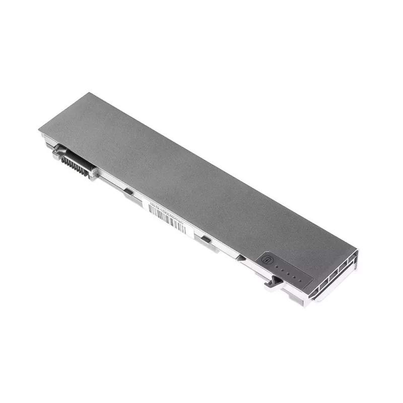 Sülearvuti aku roheline Cell DE09 DELL Latitude E6400 E6410 E6500 jaoks, Li‑Ion 4400 mAh, 11,1 V, 6 elementi, hõbedane