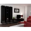 Cama TV-alus VIGO '180' 30/180/40 must/must läikiv