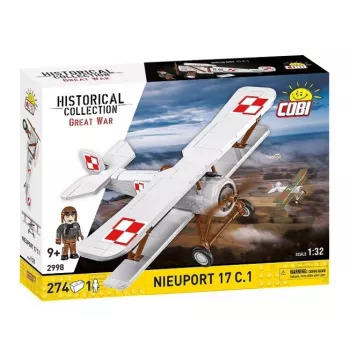Cobi klotsikomplekt Nieuport 17 C.1 274-osaline mudelikomplekt