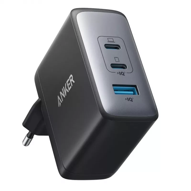 Anker Powerport 736 Nano II Universal Must AC Kiirlaadimine Siseruumides