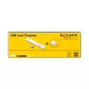 DeLOCK USB Laser Presenter valge, juhtmevaba USB RF nano vastuvõtja