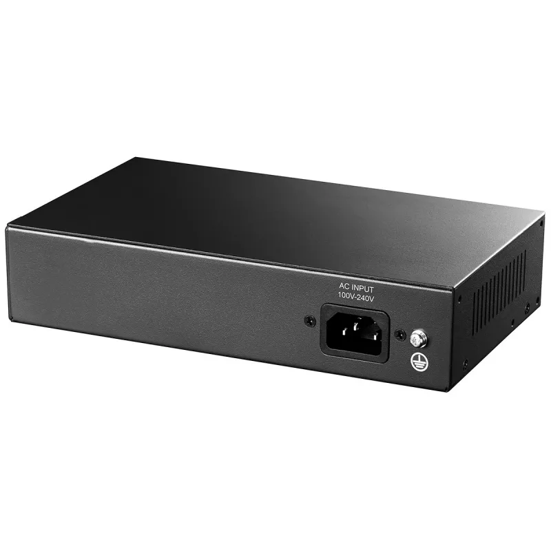 Võrgulüliti Cudy FS1010PG — 10/100 Mbps, 8 PoE-porti, 2 uplinki, 120W PoE-eelarve, metallkorpus