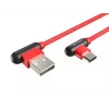 USB-kaabel NATEC NKA-1201 USB 2.0 1m USB A USB C Must Punane