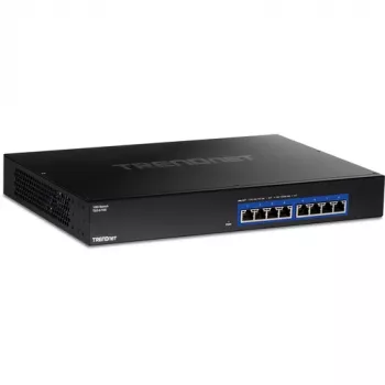 TRENDnet TEG S708 - Kommutaator - 8 x 100/1000/2.5G/5G/10GBase-T - Lauaarvutile, riiulisse paigaldatav