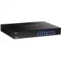 TRENDnet TEG S708 - Kommutaator - 8 x 100/1000/2.5G/5G/10GBase-T - Lauaarvutile, riiulisse paigaldatav
