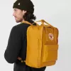 Seljakott Fjällräven Kanken Laptop 13 tolli — Vabaaja linnaseljakott, Kollane, 250×160×350 mm, Polüamiid/PP/Vinüül