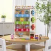 Melissa & Doug - Müügiautomaadi mängukomplekt puidust, poe mäng