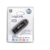 Kaardilugeja LOGILINK CR0007 USB 2.0 SD/MMC-le, must, kuni 480 Mbit/s