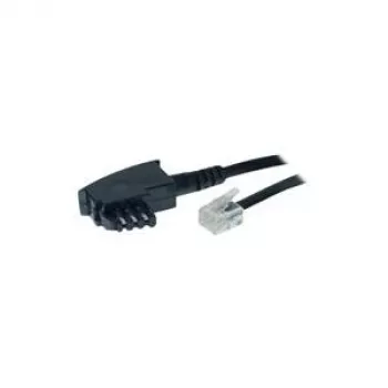 ShiverPeaks S-Impuls 70105 lame telefonikaabel 15 m TAE-F kuni RJ-10 must isane-isane