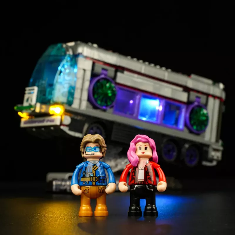Cyberpunk Neoncity - Future Bus, ehitusmänguasi