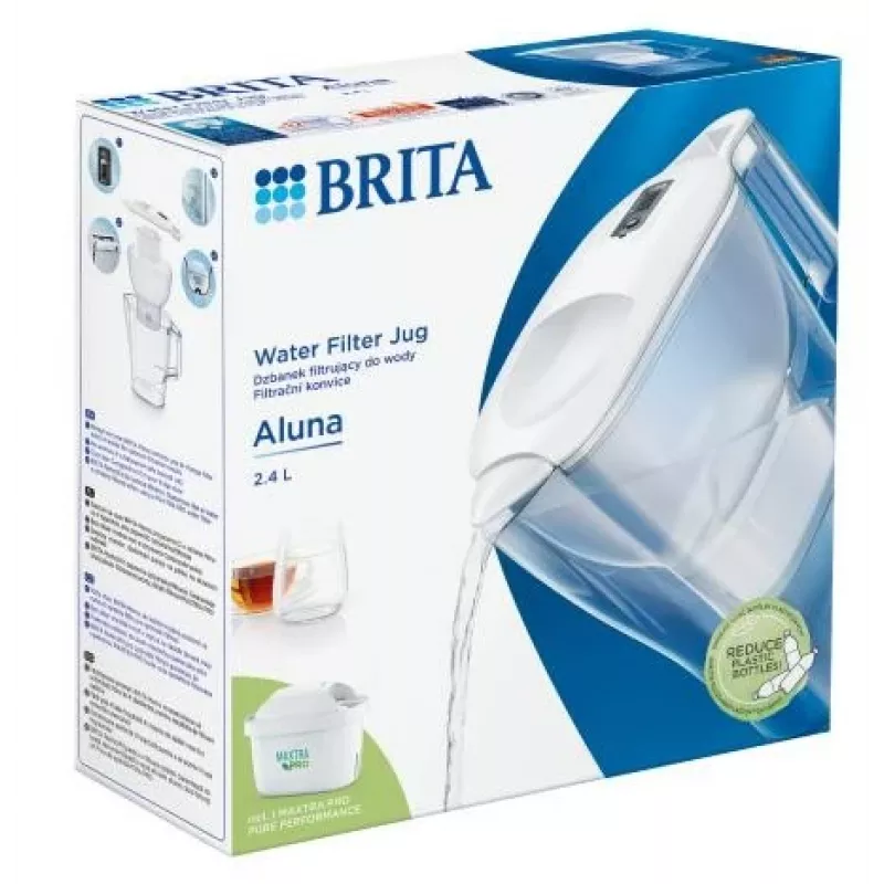 Brita 1052801 veefilter, lauaveefilter, 2,4 L, valge