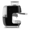SMEG EGF03BLEU Espressomasin. Kaffeevollautomat 50s stiilis. must