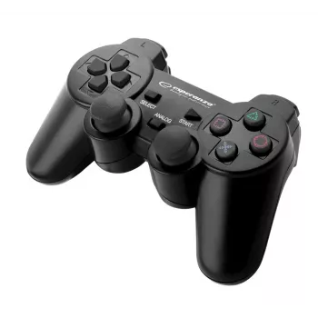 Esperanza EGG107K mängukontroller mängupult PC,Playstation 3 Analoog / Digitaalne USB 2.0 Must