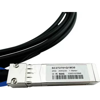 Passiivne SFP28 DAC vaskkaabel CBO SFP28-DAC-2M 2 m 25GbE otseühenduste jaoks