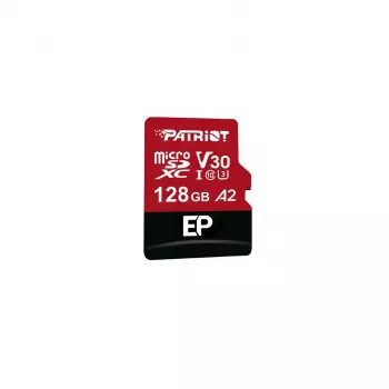 Patriot Memory EP A2 mälukaart 128 GB MicroSDXC V30 U3 Class 10 (PEF128GEP32MCX)