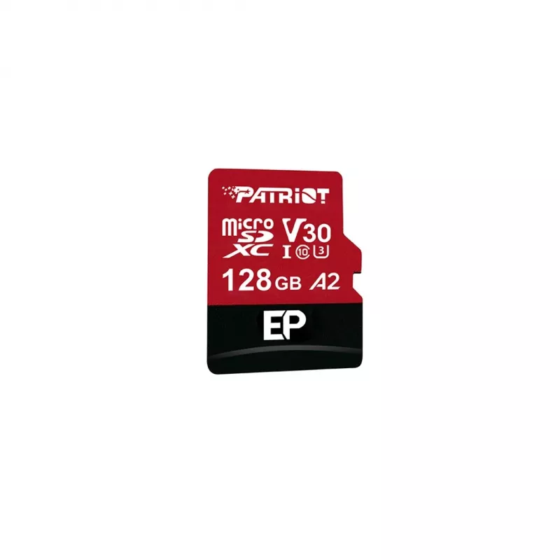 Patriot Memory EP A2 mälukaart 128 GB MicroSDXC V30 U3 Class 10 (PEF128GEP32MCX)