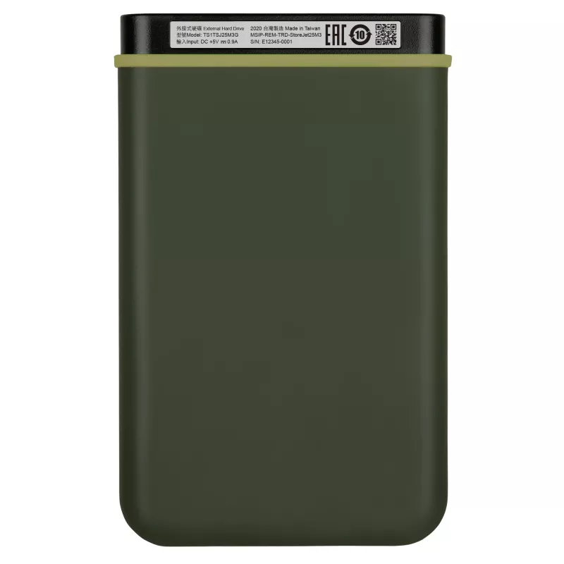 HDD Transcend 1TB 2.5 tolli USB 3.2 Gen 1 StoreJet 25M3G