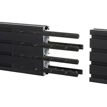 Kinnitussiin B-Tech BT8390 pikenduskomplekt must 12mm laius 8mm sügavus 180mm pikkus