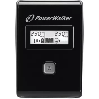 PowerWalker VI 850 LCD katkematu toiteallikas (UPS) Line-Interactive 0,85 kVA 480 W