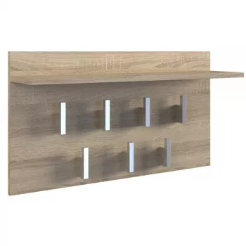 Top e shop WIESZAK 2F SONOMA — puitlaastplaat, tammeviimistlus, 7 konksu, 700×200×400 mm