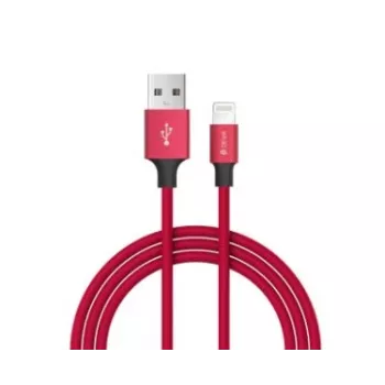 USB-C–Lightning-kaabel Devia Pheez Series 1 m — punane, 1A/USB Power Deliveryga ühilduv