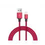 USB-C–Lightning-kaabel Devia Pheez Series 1 m — punane, 1A/USB Power Deliveryga ühilduv
