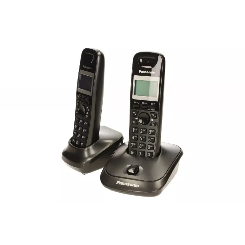 Panasonic KX-TG2512 DECT telefon Hall kõnevalija ID-ga