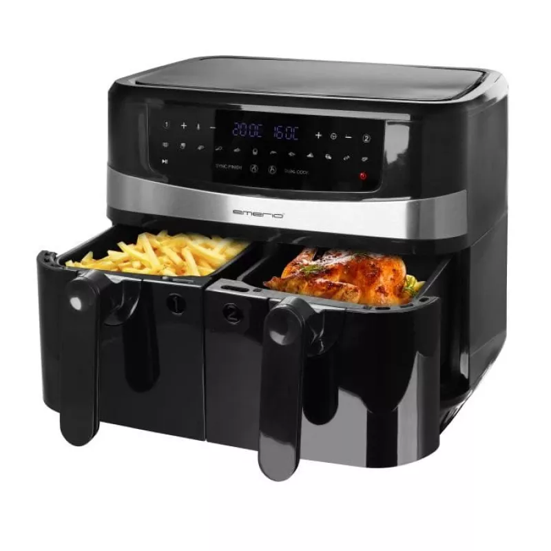 Kuumaõhufritüür Emerio AF-126672.4 9 L Topelt 2400 W Must