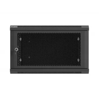 Seinale paigaldatav 19 inch 6U 600x600 must riiulikapp