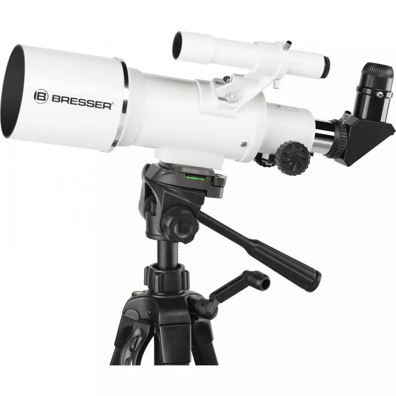 Bresser Optics CLASSIC 70/350 Refraktor 140x Must, Valge