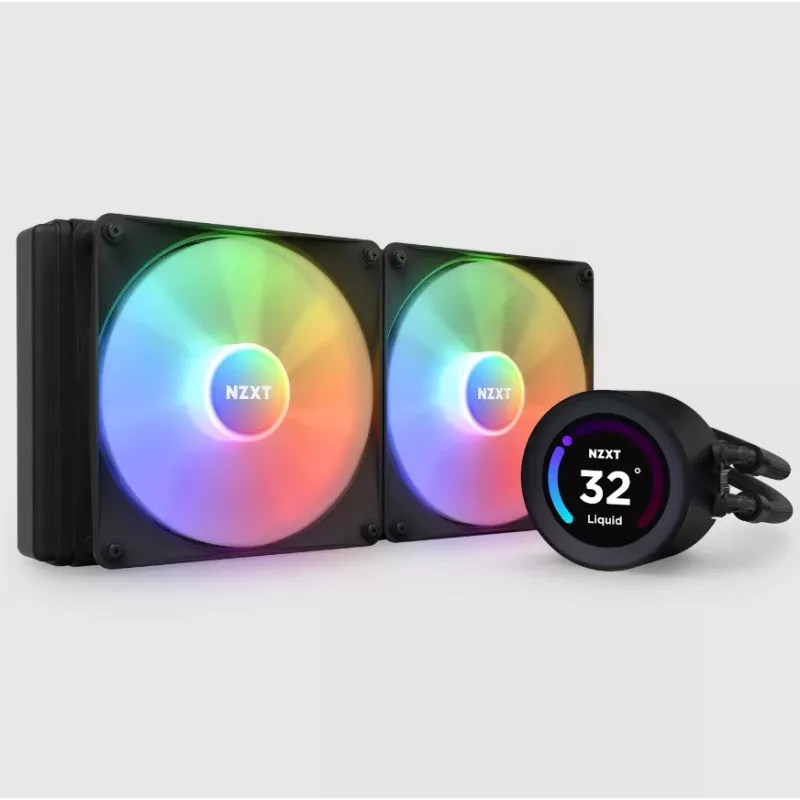 Vedelikjahutus NZXT Kraken Elite 280 RGB 14 cm Must