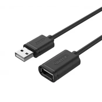 Pikenduskaabel Unitek Y-C428GBK USB 2.0, Am-af