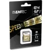EMTEC Speedin – välkmälukaart – 64 GB – UHS klass 3 / klass 10 – SDXC UHS-I (ECMSD64GXC10SP)