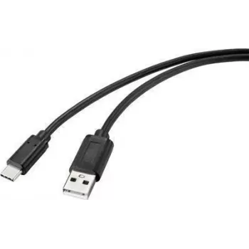 Renkforce RF-4699378 USB-kaabel Must