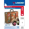 Lomond isekleepuv PET-kile 1708461 A4 valge läikiv, 10 lehte