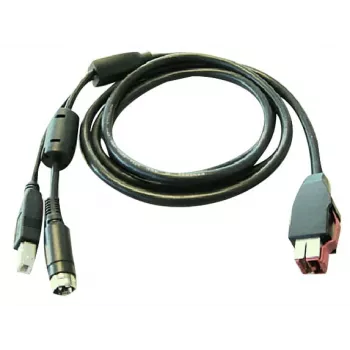 HP - Toitega USB-kaabel - Engage termoprinterile, Engage One'ile, RP9 G1 jaemüügisüsteemile (BM477AA)