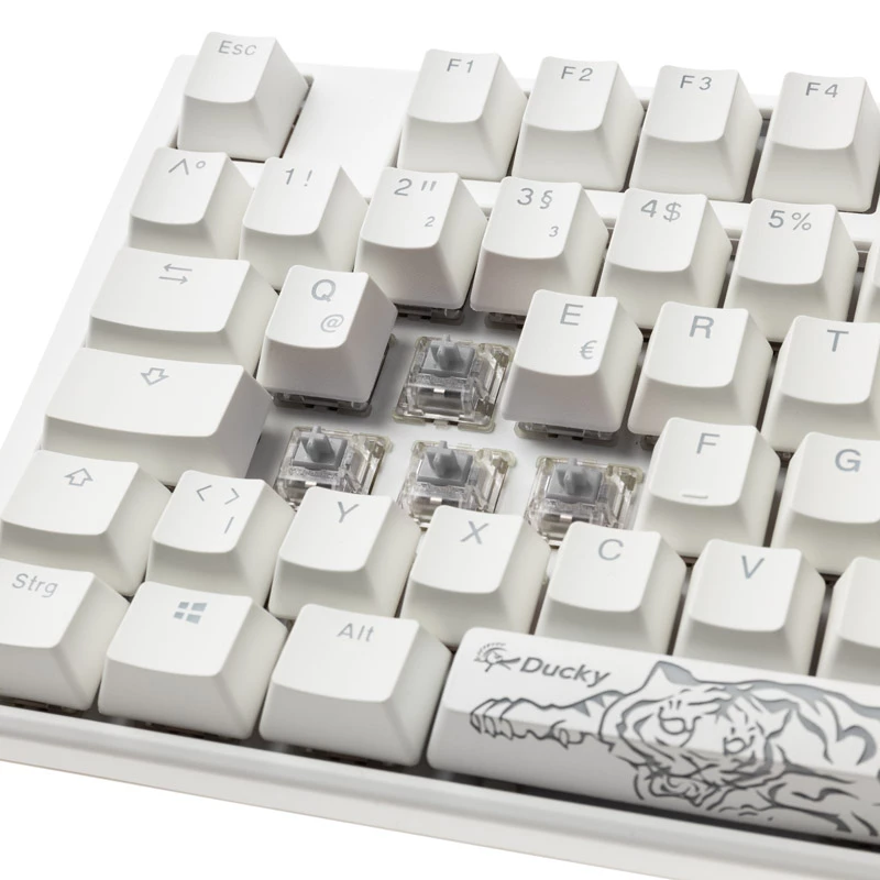 Ducky One 3 Classic Pure Valge klaviatuur USB Saksa valge (DKON2108ST-PDEPDPWWWSC1)