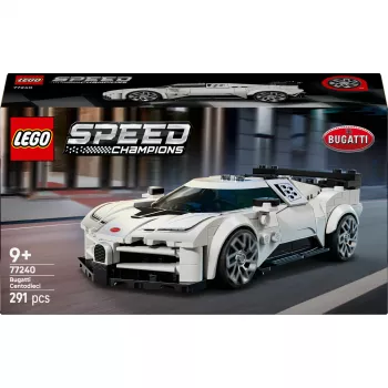 LEGO ehituskomplekt Bugatti Centodieci Speed Champions 77240 — 291 osa, 1 minifiguur, vanus 9+
