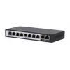 Extralink PoE kommutaator CERES 8x 100Mb/s PoE/PoE+, 2x RJ45 üleslink 100Mb/s, 96W