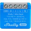 Nutireleemoodul Shelly 1 Mini Gen4, 1P 8A, Wi‑Fi/Matter/Zigbee/Bluetooth, 110–240V, kompaktne (2 tk)