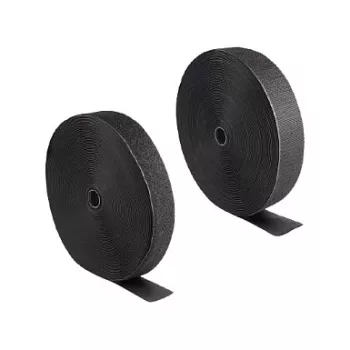 DeLOCK tugev haak-ja-aasaline teip 25m x 50mm must