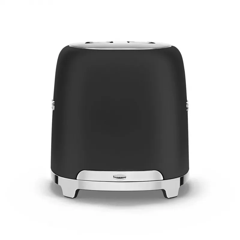 Röster Smeg 50's Style TSF01BLMEU 2 viilu Must Roostevaba teras